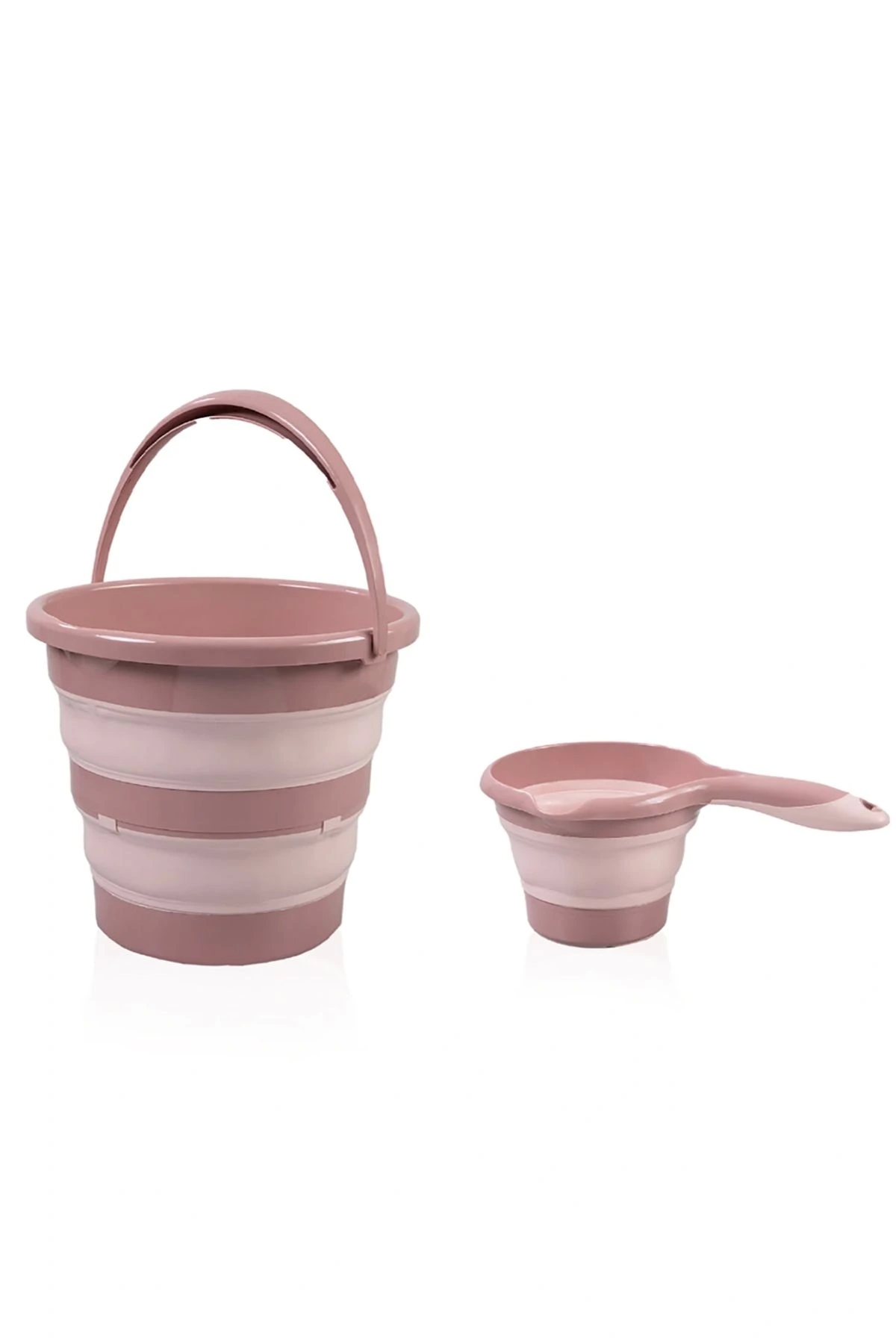 Babyjem 3'lü Katlanır Banyo Set - Pudra fotoğrafı 5 (önizleme)