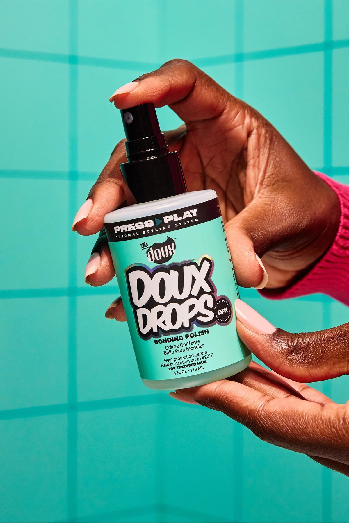 Doux Drops Parlatıcı ve Isı Koruyucu Saç Spreyi 118ML — 850031703858 — تصویر 4 از 4