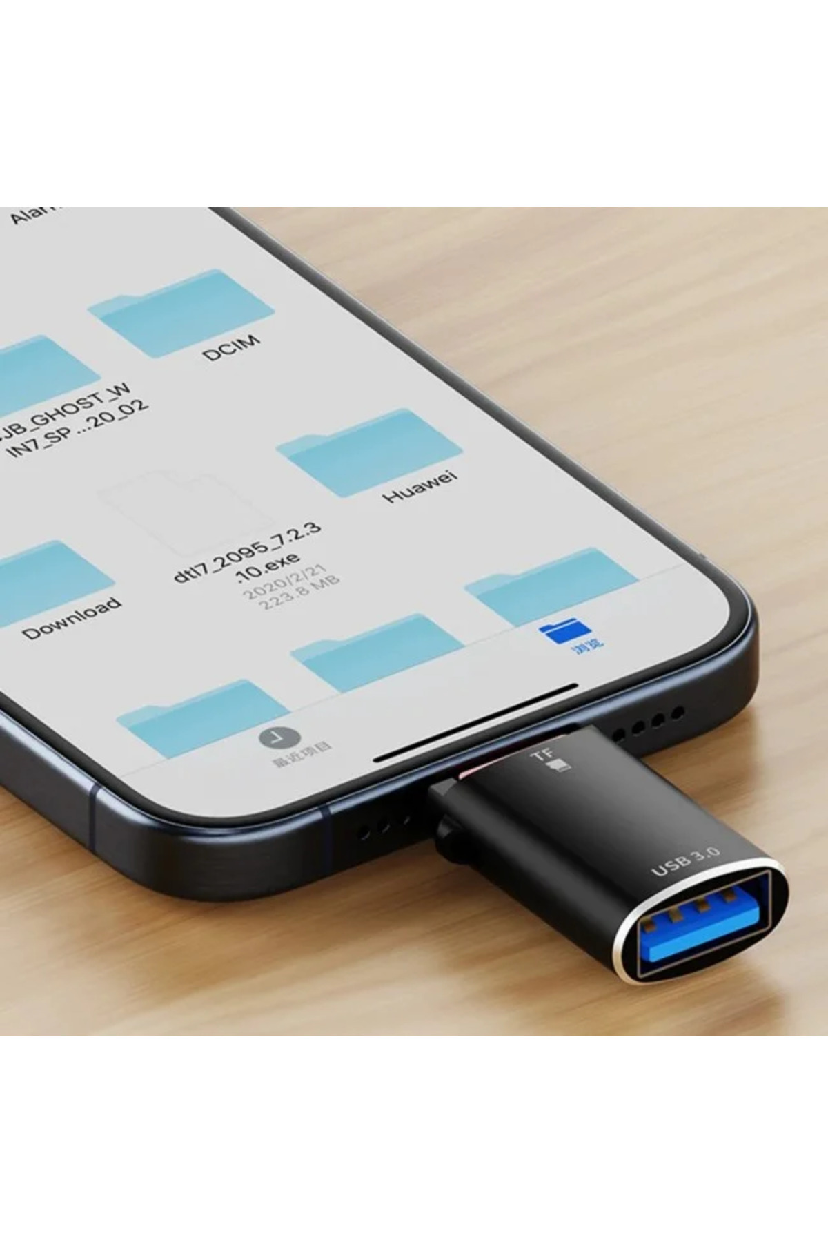 Pmr-Type-C USB 3.0 Otg- Microsd Card Reader Compatible with Opp O Reno5 3