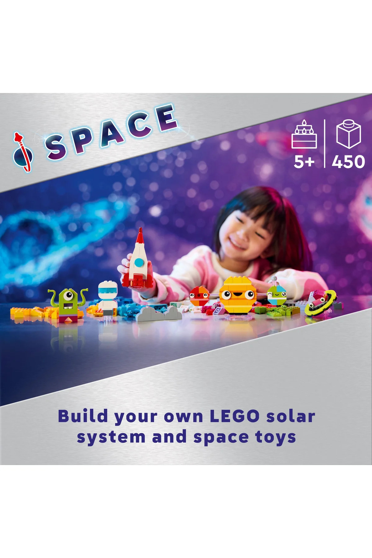 ® کلاسیک کریتیو اسپیس پلنتس ۱۱۰۳۷ – مجموعه ساختنی برای سنین ۵ سال و بالاتر (۴۵۰ قطعه)