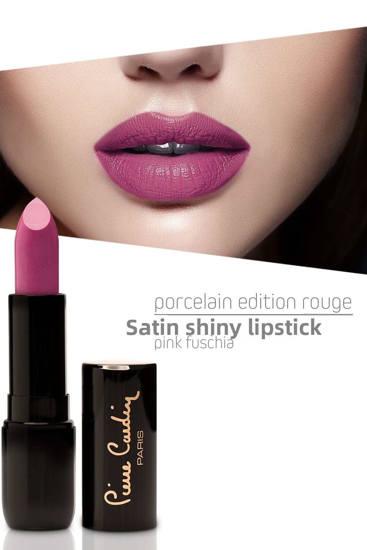 Pierre Cardin Porcelain Edition Lipstick Pink Fuschia Lipstick 2248680570486651