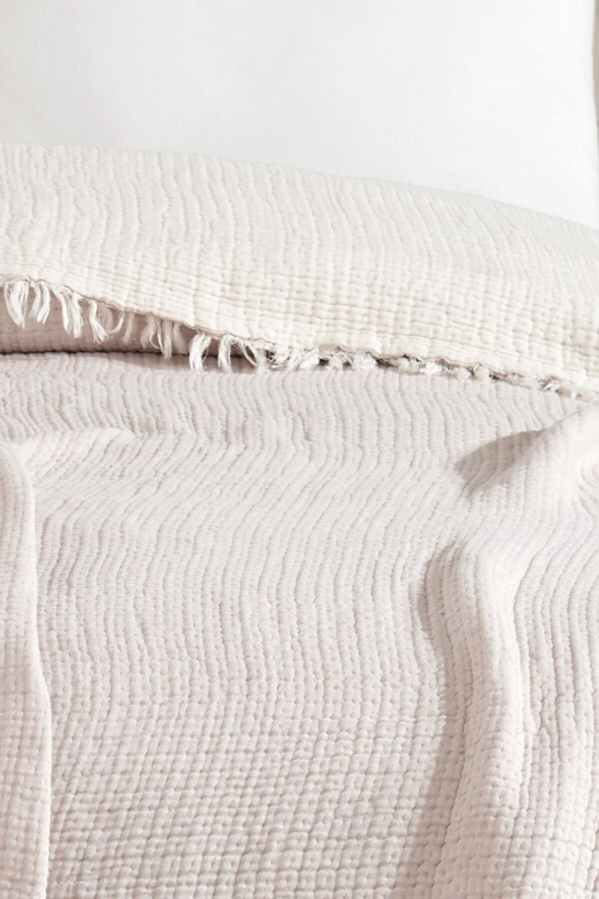 VAROL-Single 5 Layer 100% Cotton Muslin Bedspread 3