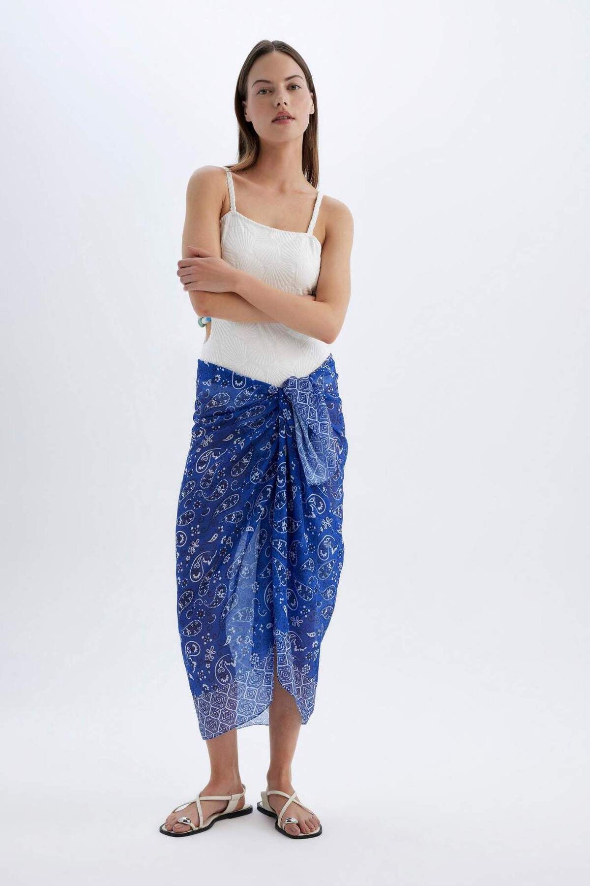 DeFacto-Plážové oblečení Be in Love se vzorem Regular Fit - D2745AXNS 3