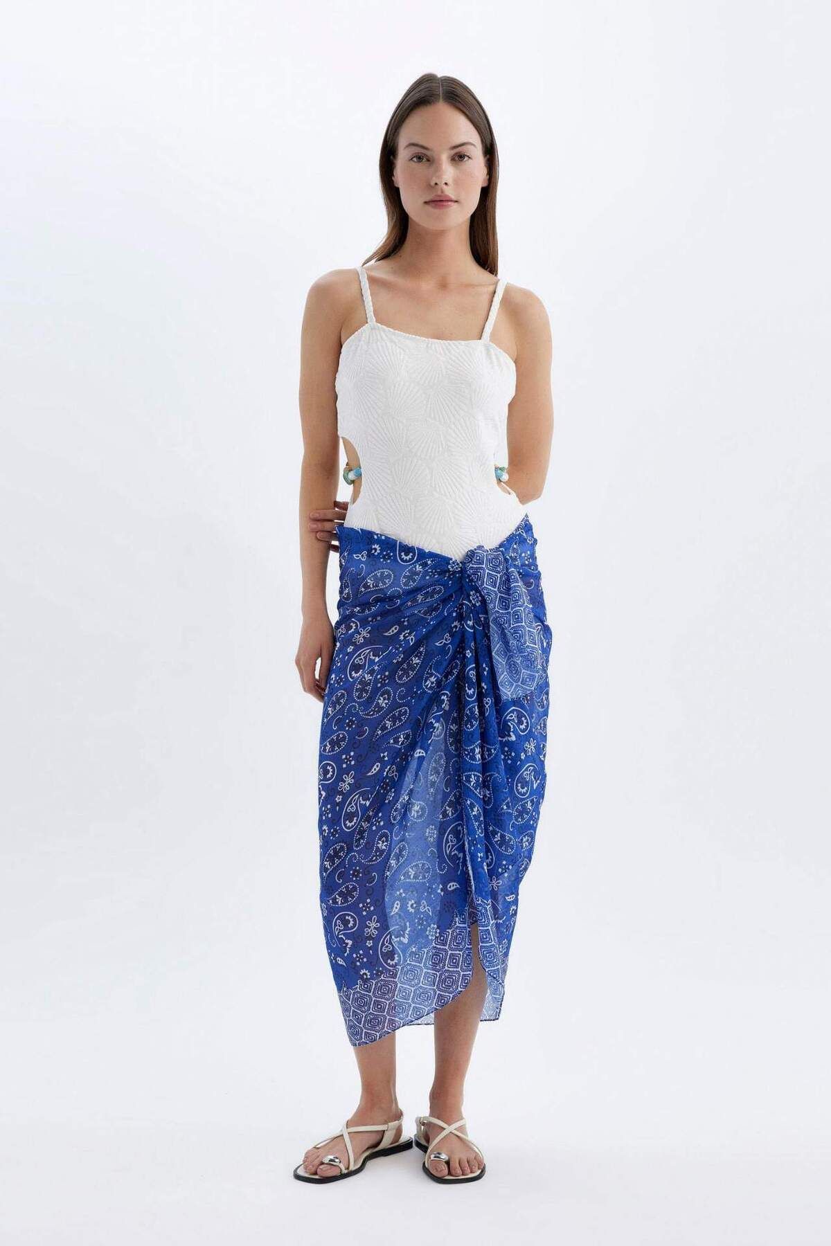 DeFacto-Plážové oblečení Be in Love se vzorem Regular Fit - D2745AXNS 1