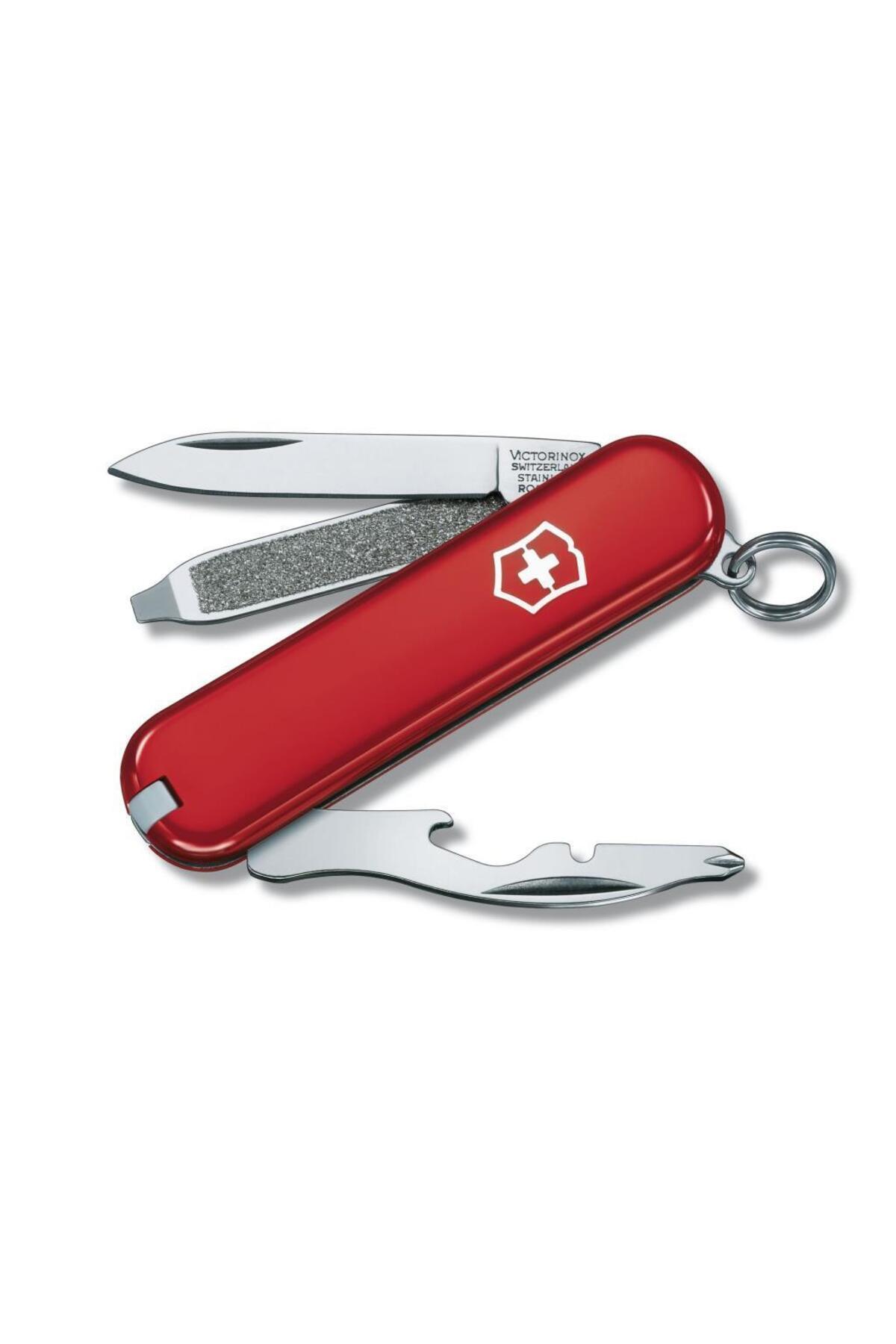 Victorinox Rally 0.6163 Kırmızı İsviçre Çakısı 58mm 9F