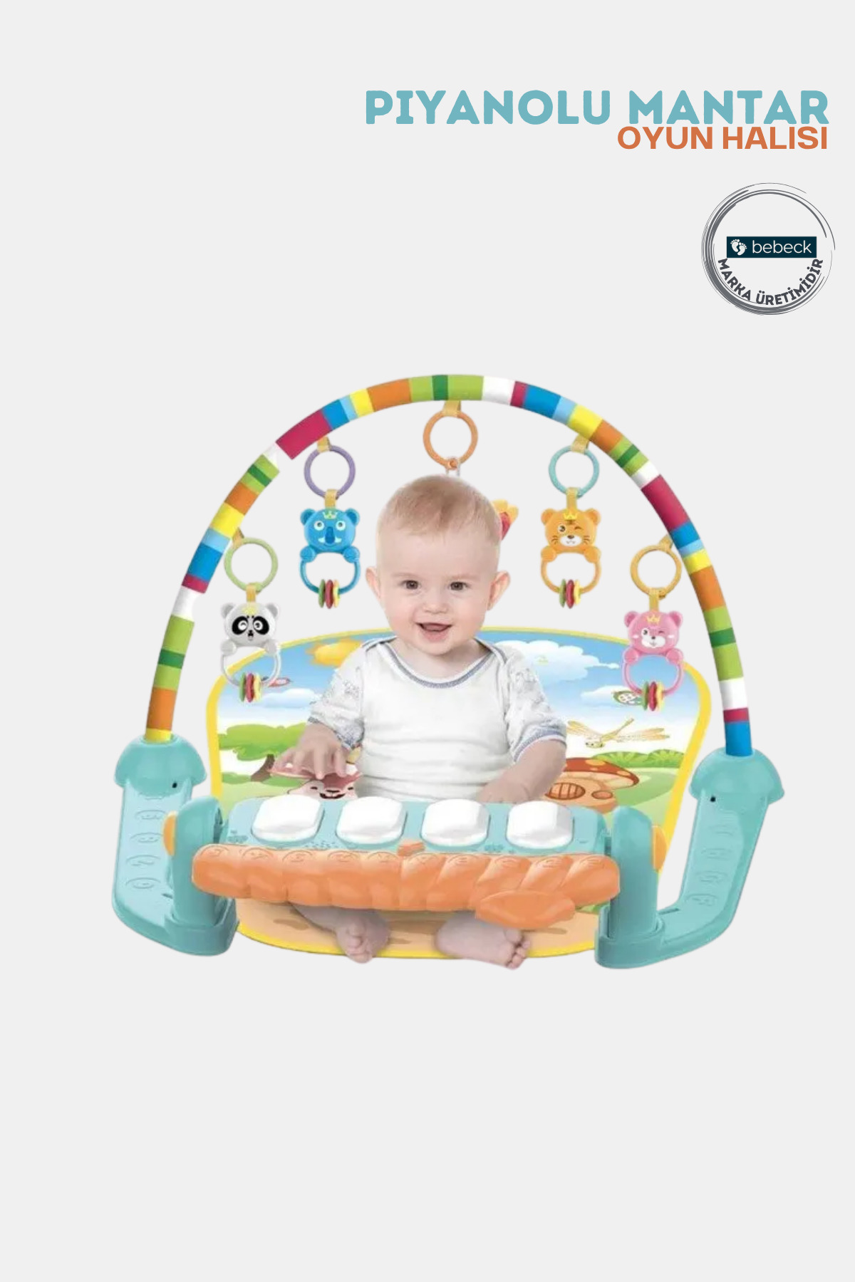 Bebeck Piyanolu Mantar Bebek Oyun Halısı fotoğrafı 2 (önizleme)