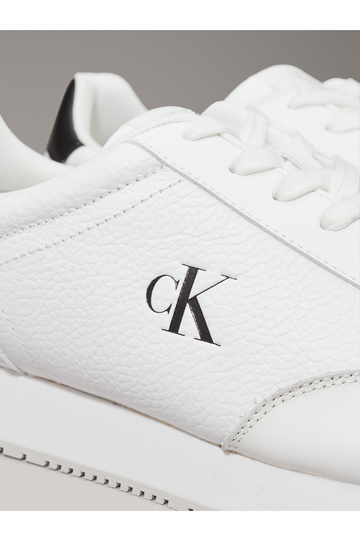 Calvin Klein-Pánské bílé tenisky YM0YM01187 01W 5
