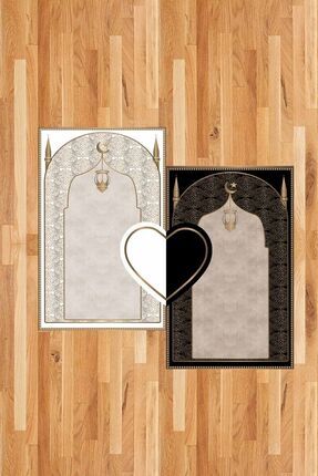 FOREVER ALDORA Çift Kişilik Diz Ağrıtmayan Yumuşak Seccade Takımı ve Namazlık