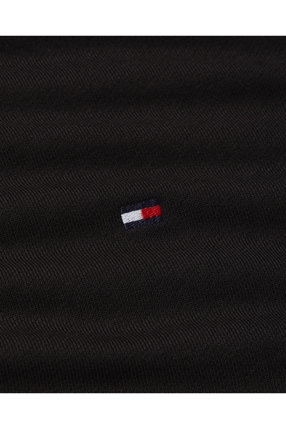 Tommy Hilfiger-Hanorac negru din bumbac cu logo-ul mărcii pentru bărbați, potrivit pentru utilizare zilnică MW0MW37237 BDS 3