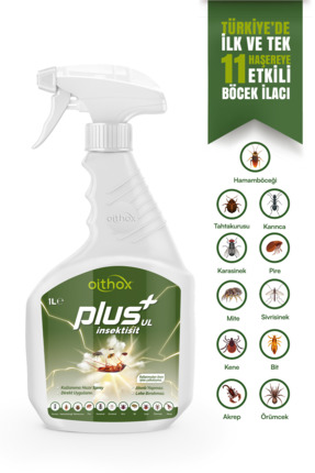 Oithox Plus Ul 1 Lt Hamam Böceği,Kokarca Böceği,Gümüş Böceği,Kene,Bit,Sivrisi...