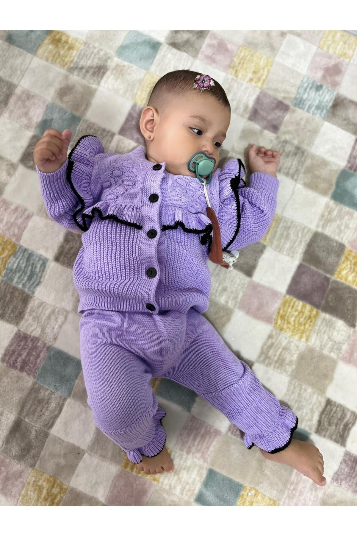 Serackids-Triko Knitted Sweater and Pants Set 3