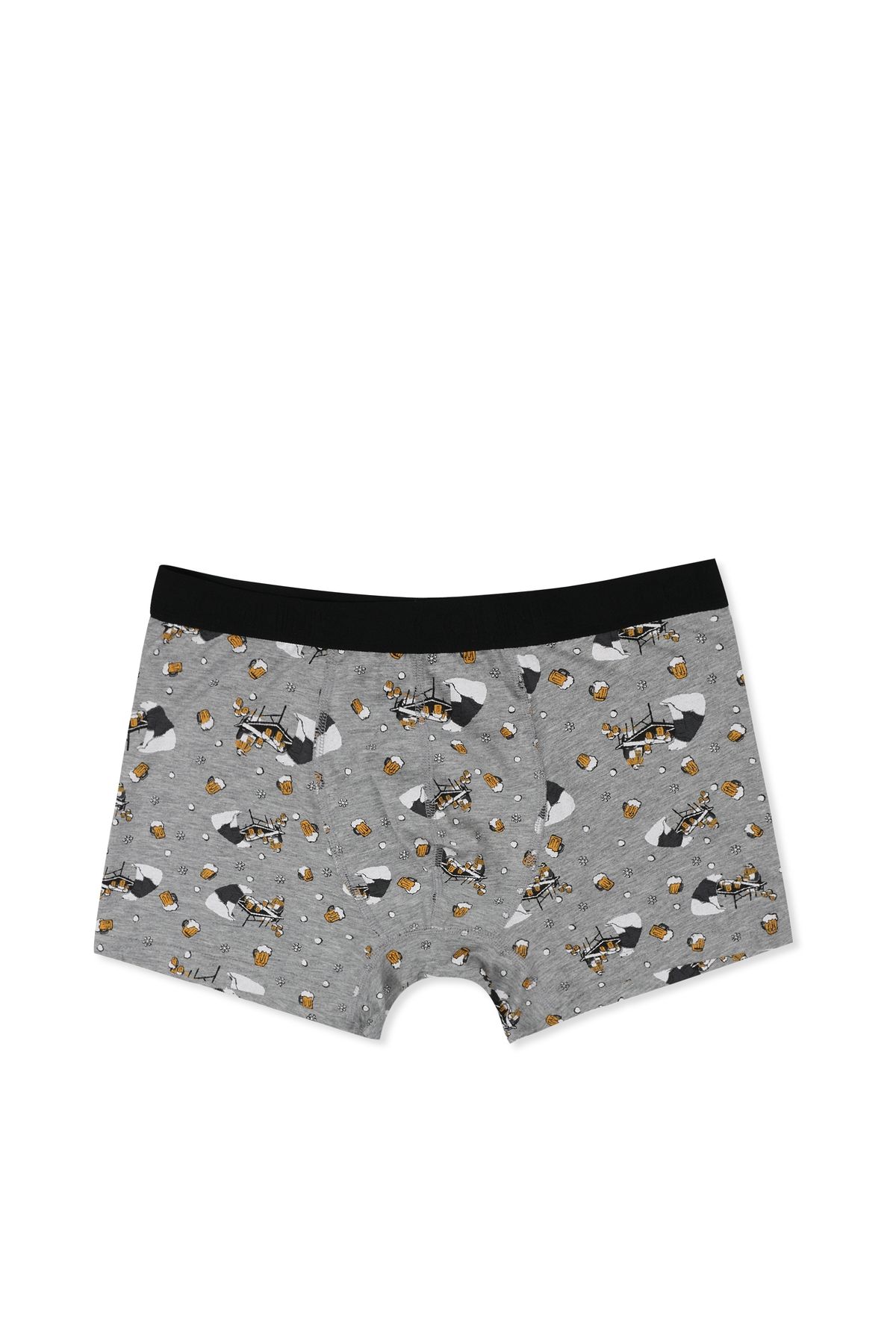 Colin's-Gray Regular Fit Men's Underwear - Printed 1