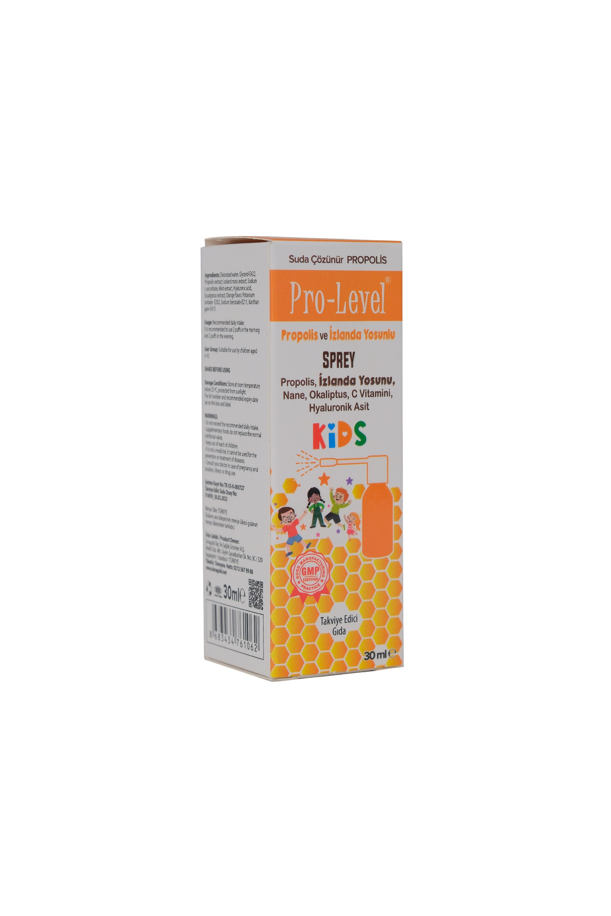 PRO LEVEL Pro-Level Kıds Propolıslı Bogaz Spreyı 30 Ml - Fiyatı, Yorumları