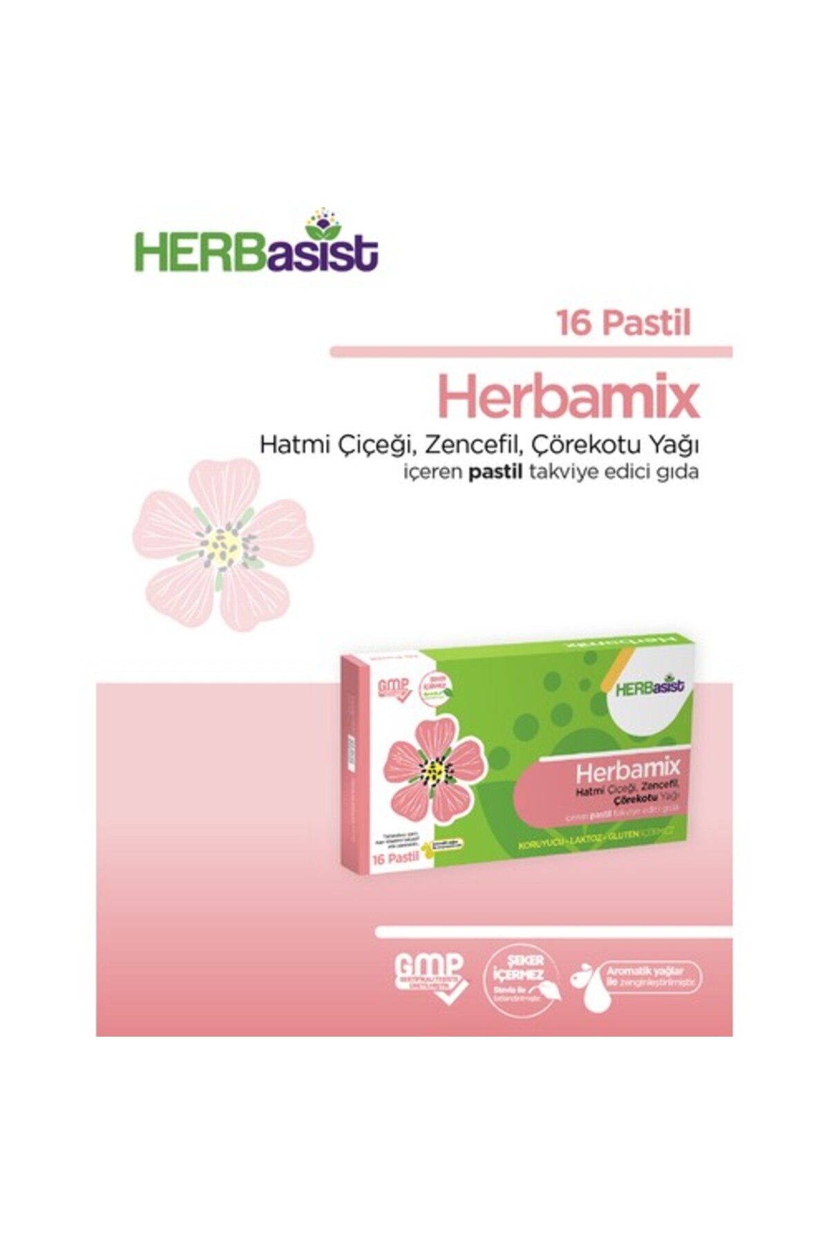 HERBasist Pastil- Herbamix, Çörekotu Ve Hatmi Içeren Takviye Edici Gıda