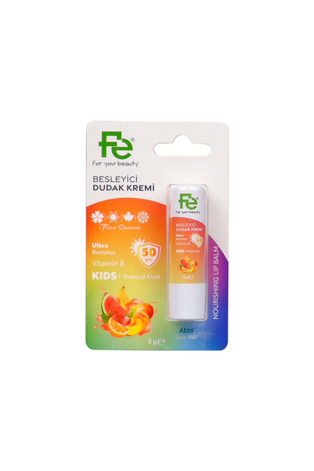 Fe Lip Balm Meyveli Çocuk-Kids