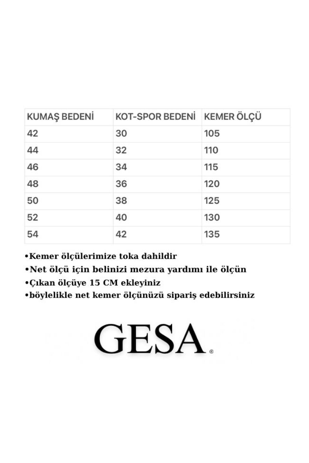 Gesa  Erkek %100 Hakiki deri ince spor kesim siyah kemer 3.5 cm - Görsel 7