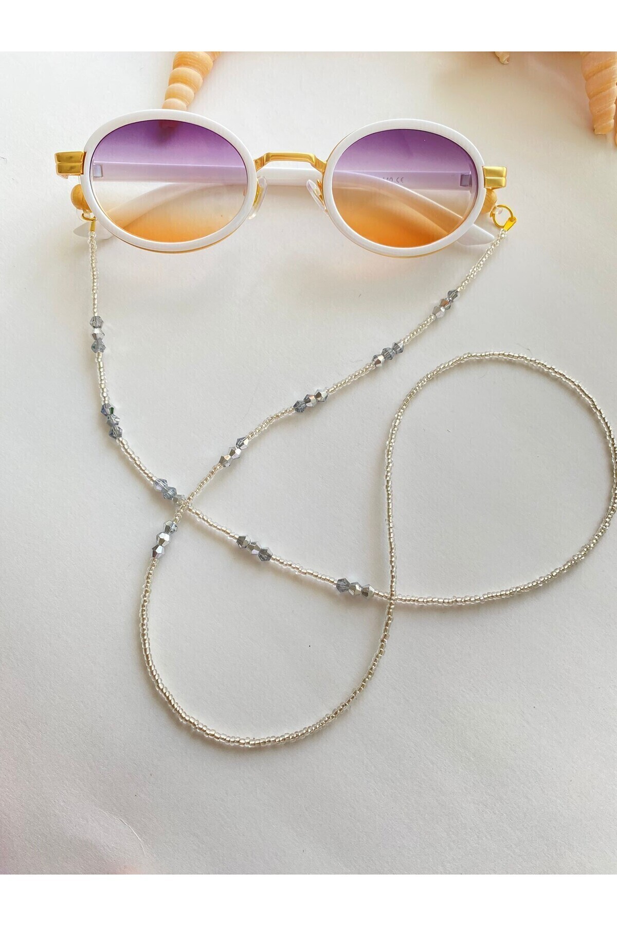 LiKESUN İnce Hafif Kadın Gözlük İpi Askı (70 cm)