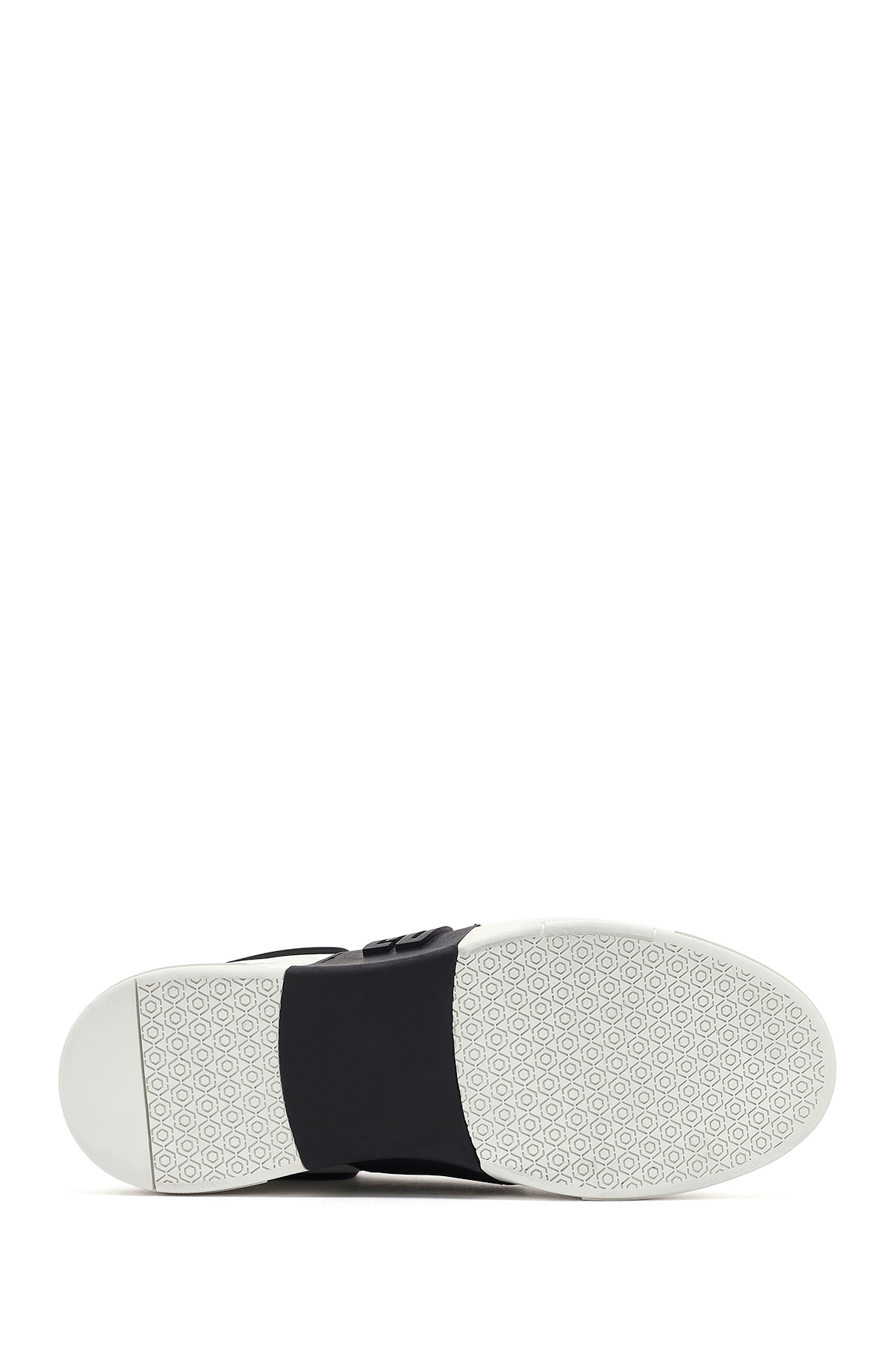 Derimod-Men's White Lace-Up Thick Sole Leather Sneaker 25Sfd694318 4