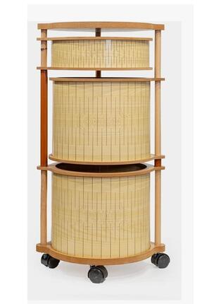 Genel Markalar Ahşap Patates Soğan Sarımsaklık Yuvarlak