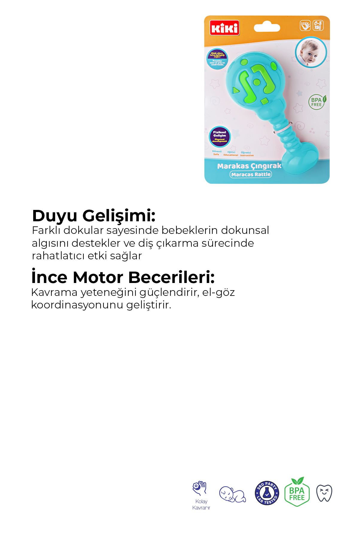 Kiki Marakas Çıngırak fotoğrafı 2 (önizleme)