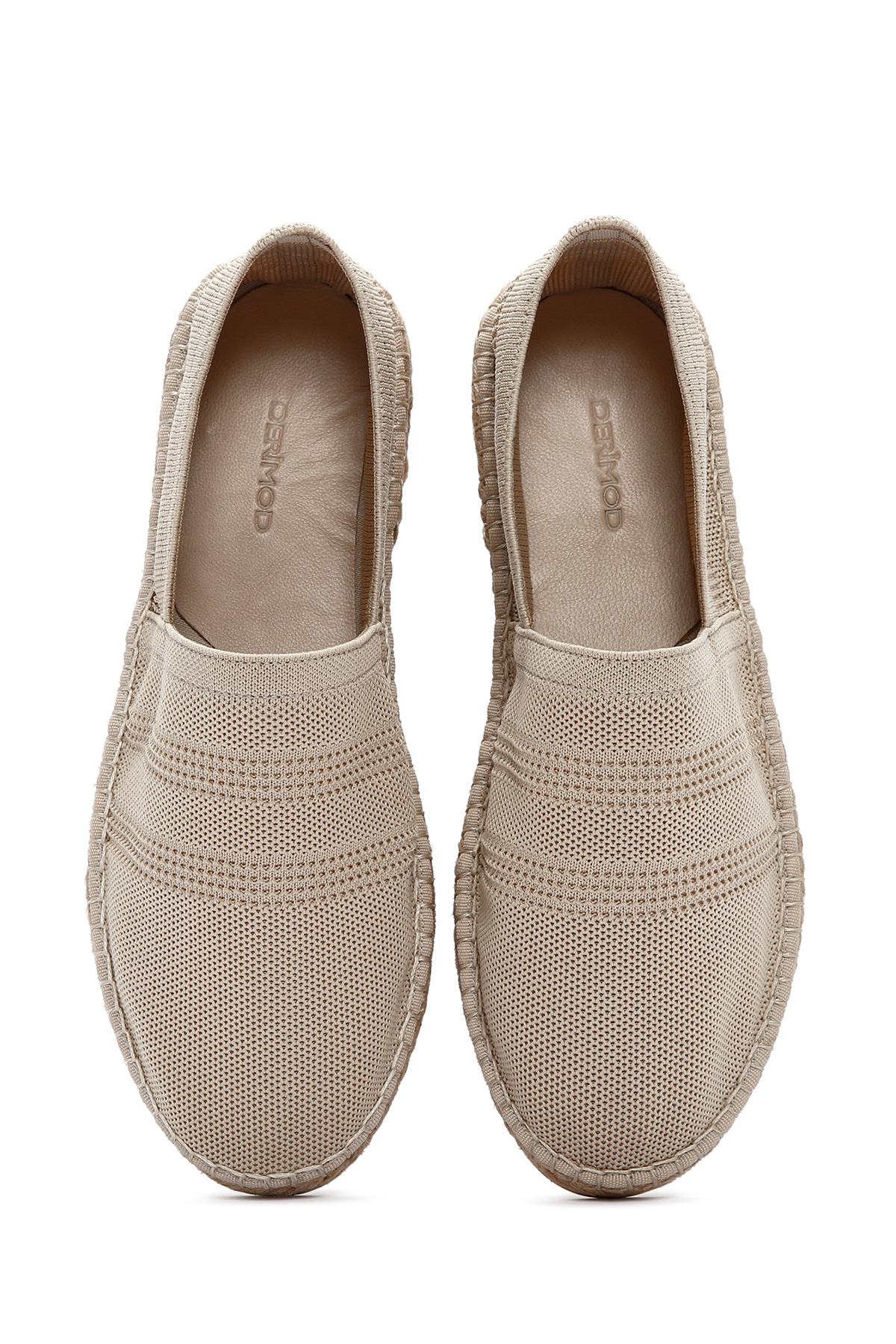 Derimod-Espadrile bej pentru bărbați 25SFD61606F 7