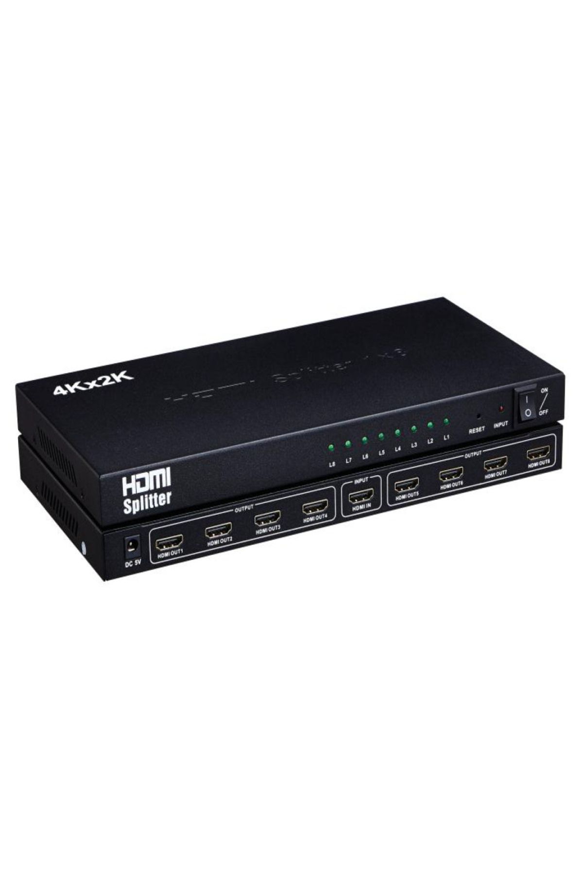 HOPE R-HDMI splitter, 1x input, 8x outputs, 4K x 2K resolution, Hope R 1