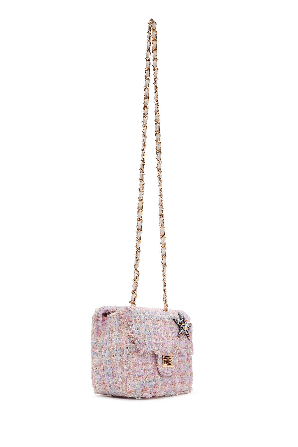 Derimod-Women's Pink Long Strap Mini Shoulder Bag with Accessories 25Sbd27196F 7