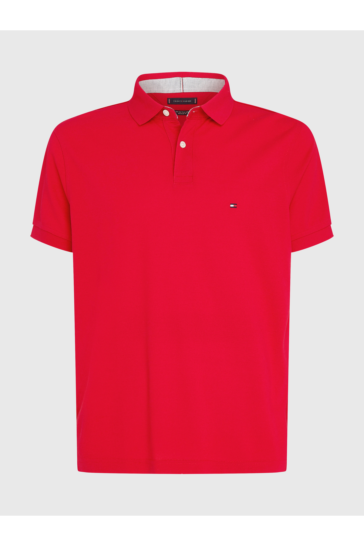 Tommy Hilfiger-تي شيرت رجالي من Th Mw0mw17770 1985 Polo عادي 1