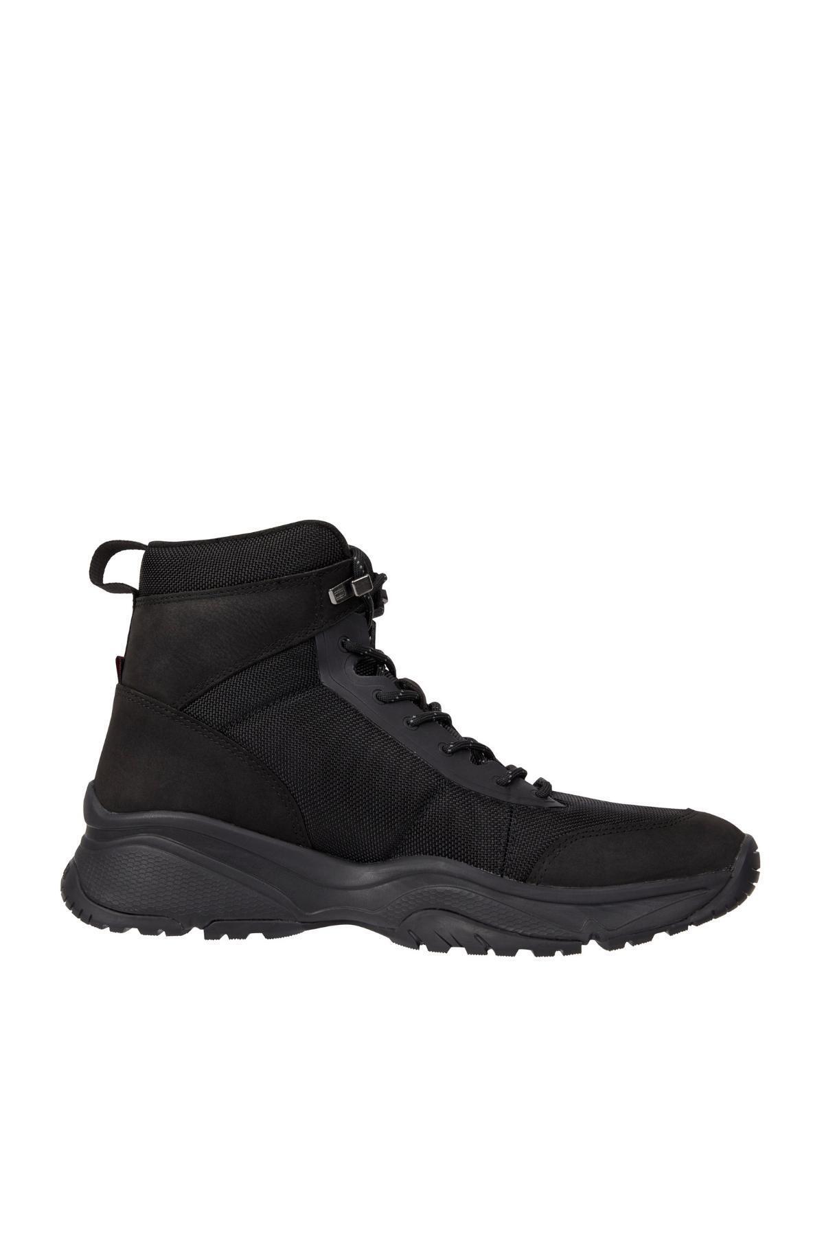 Tommy Hilfiger-Men's Brand Logo High-Top Rubber Inner and Outer Soles Suitable for Everyday Use S 2