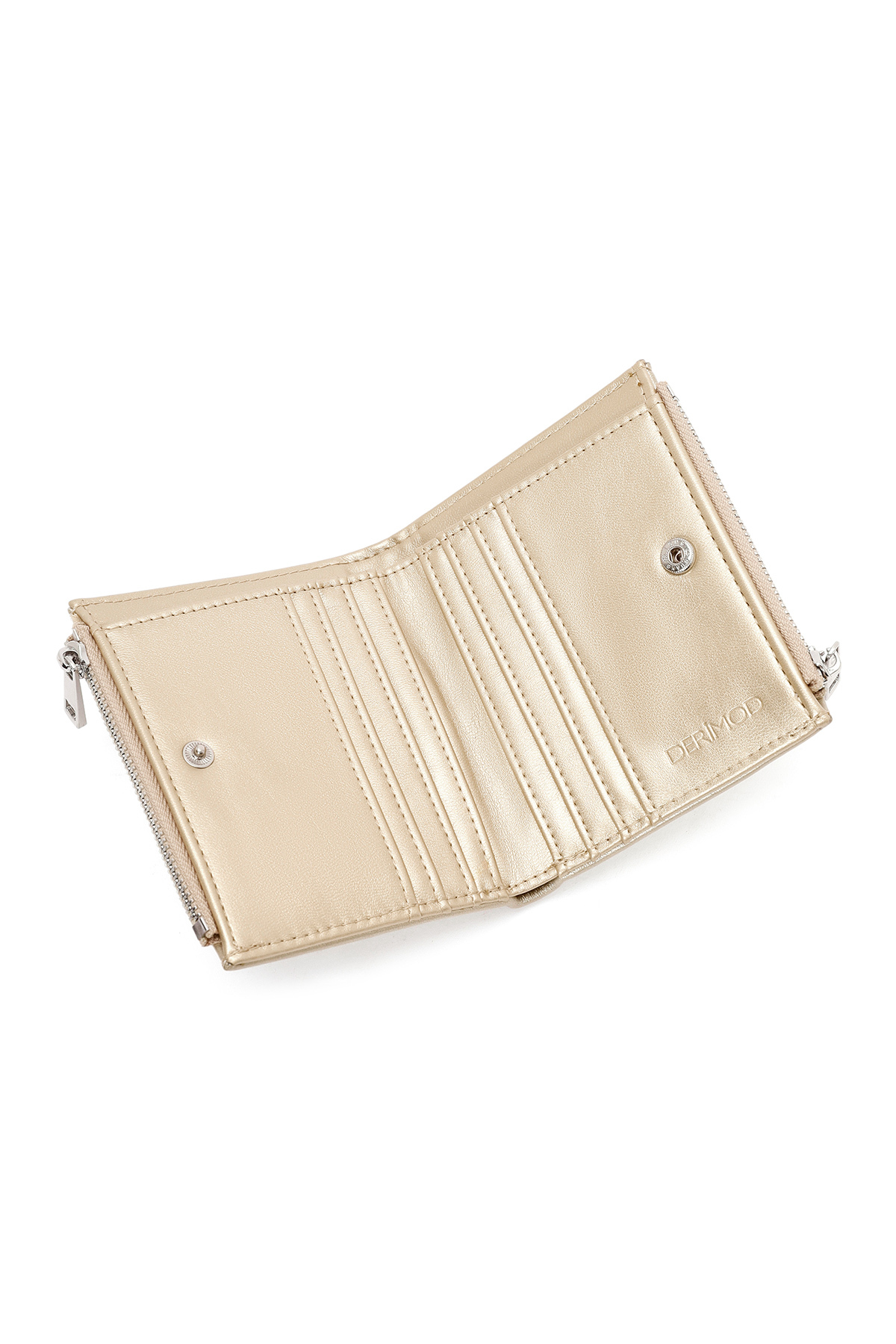 Derimod  Kadın Sarı Metalik Cüzdan 000A2D550332 - Görsel 6