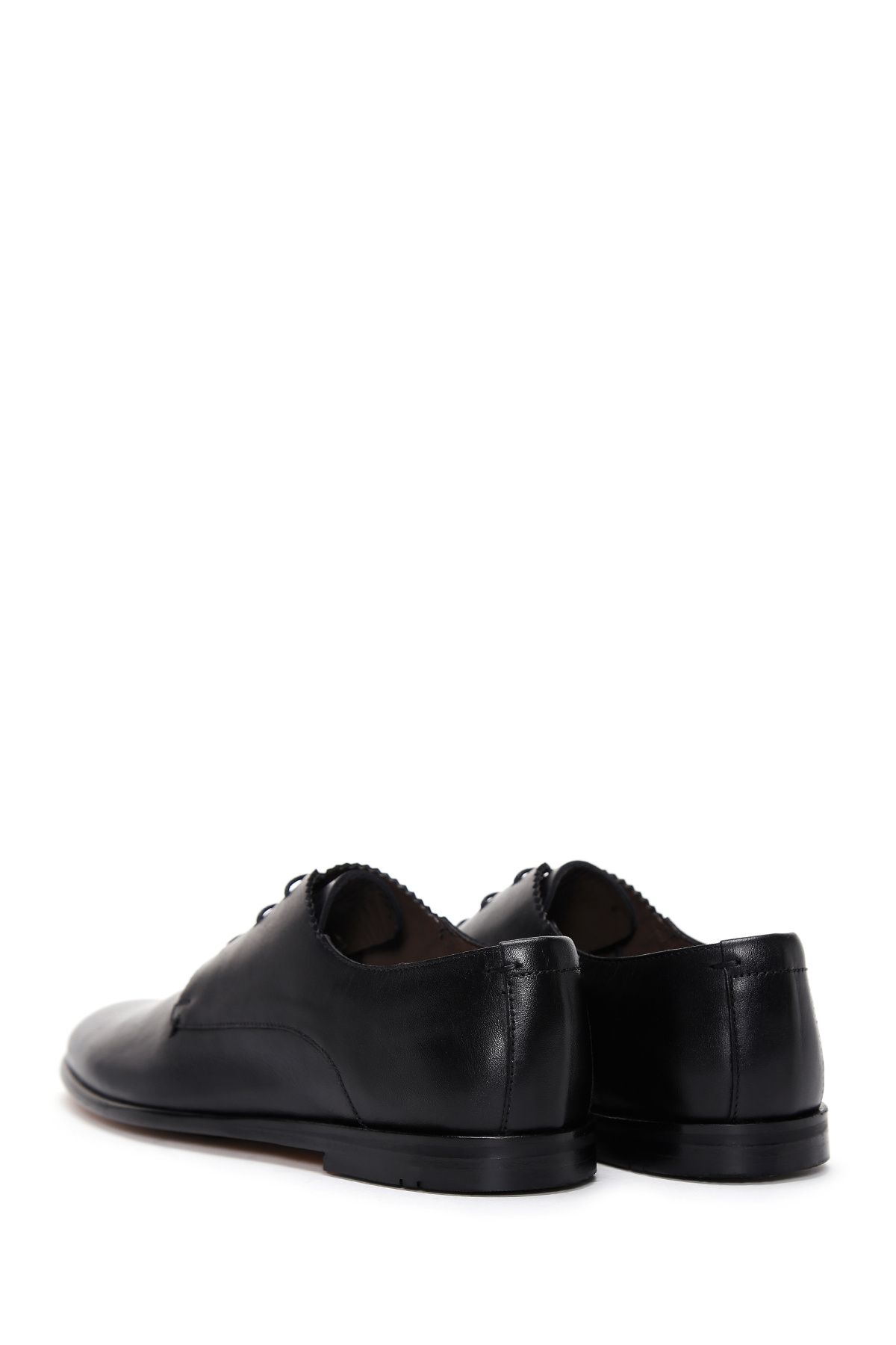Derimod-Black Men's Black Laced Leather Classic Shoes 24Sfd601018 5