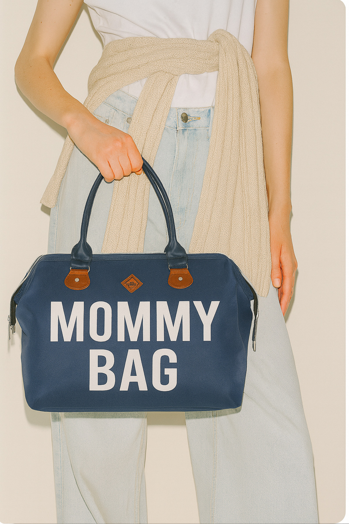 Rain Baby Mommy Bag Anne Bebek Bakım Çantası Su Geçirmez, Geniş Hacimli, Omuz ve El Taşıma Askılı fotoğrafı 2 (önizleme)