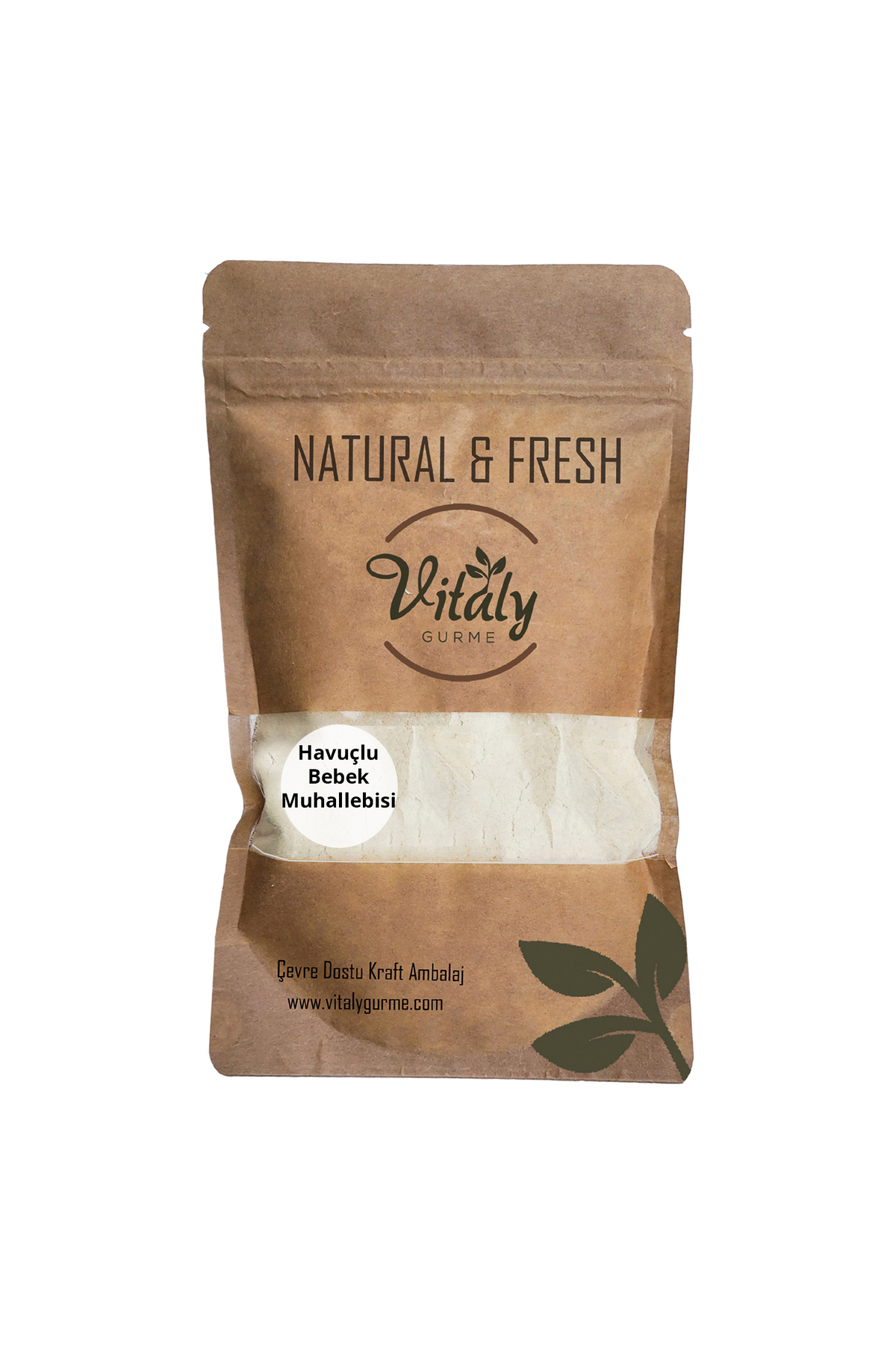 Vitaly Gurme +8 Ay Doğal Katkısız Bebek Muhallebi Mama Karışımı Ek Gıda Seti 6x160g | Şekersiz, Koruyucusuz fotoğrafı 6 (önizleme)