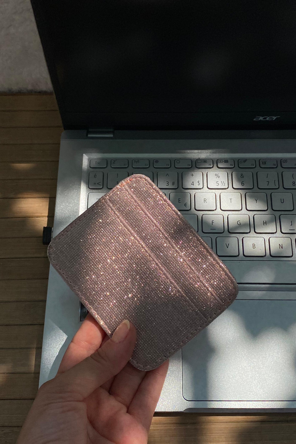 Mazel Design Işıltılı Kartlık Cüzdan