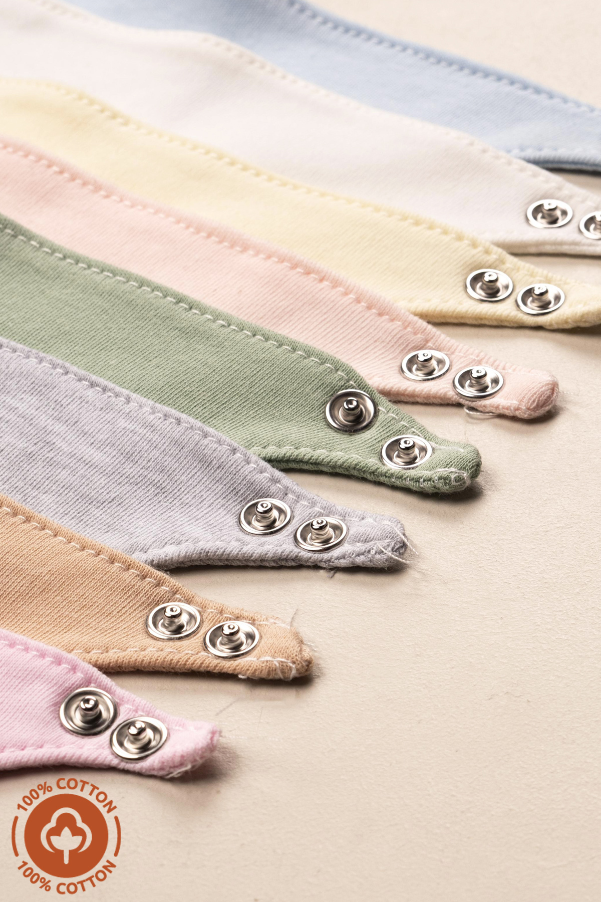 Miniel Unisex Bebek Yenidoğan Penye Organik Pamuklu Hayvan Figürlü Bebek Önlüğü 3'lü Set fotoğrafı 6 (önizleme)