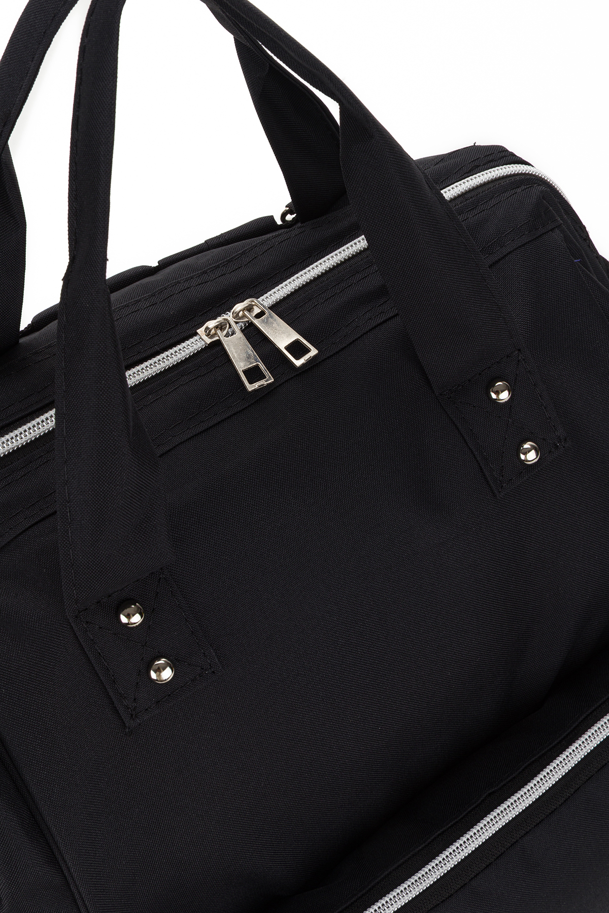 Yerli Anne Bebek Bakım Sırt Çantası Biberon Termos Gözlü Metal Kancalı Puset Askı Aparatı Hediye fotoğrafı 3 (önizleme)