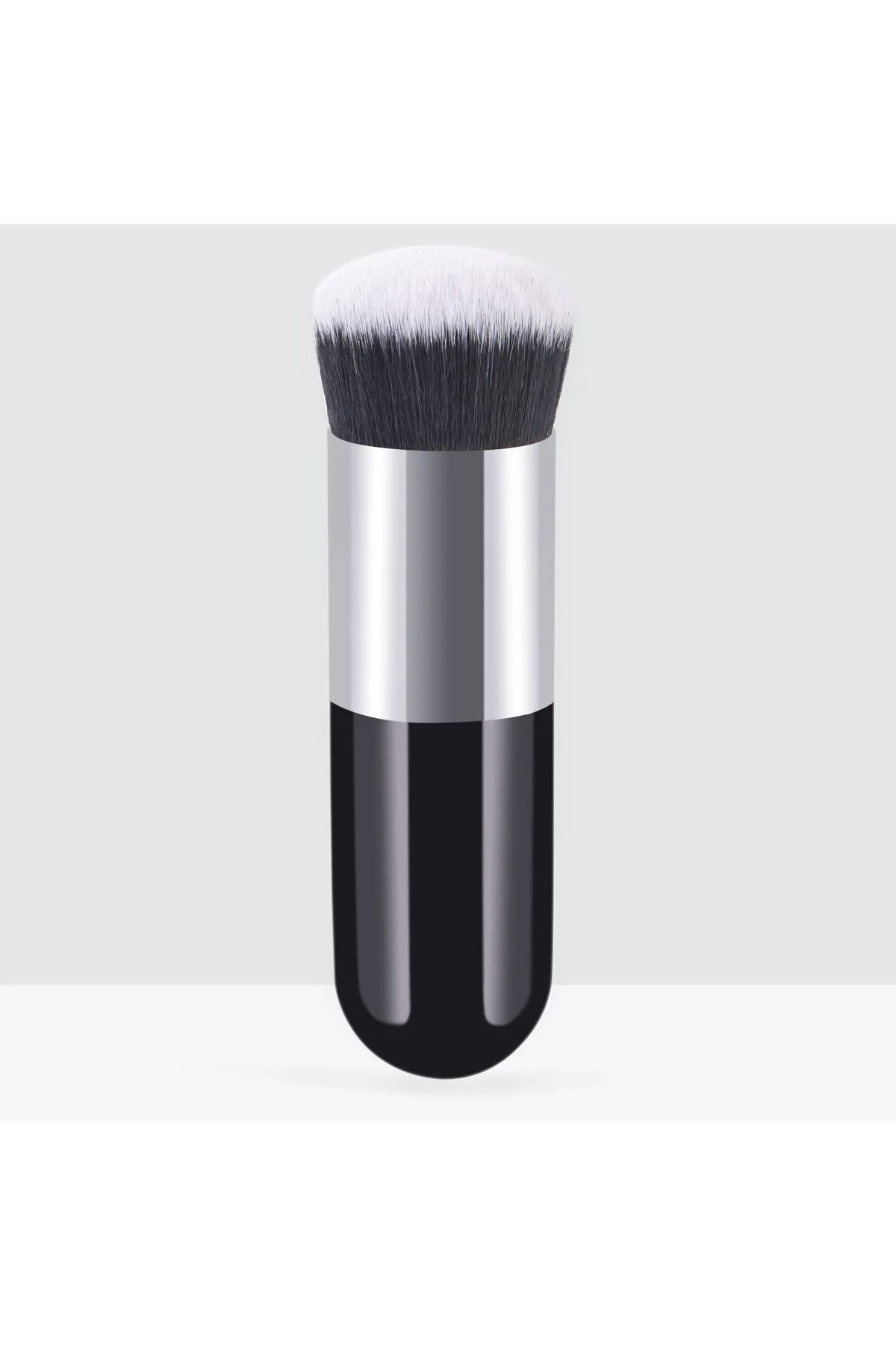 Professional Make-up Luxury Kabuki Fondöten Ve Allık Makyaj Fırçası — 5DLX — تصویر 6 از 7