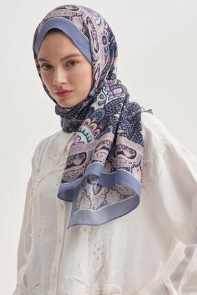 carell Olea Lila Nilla Pamuklu Şal