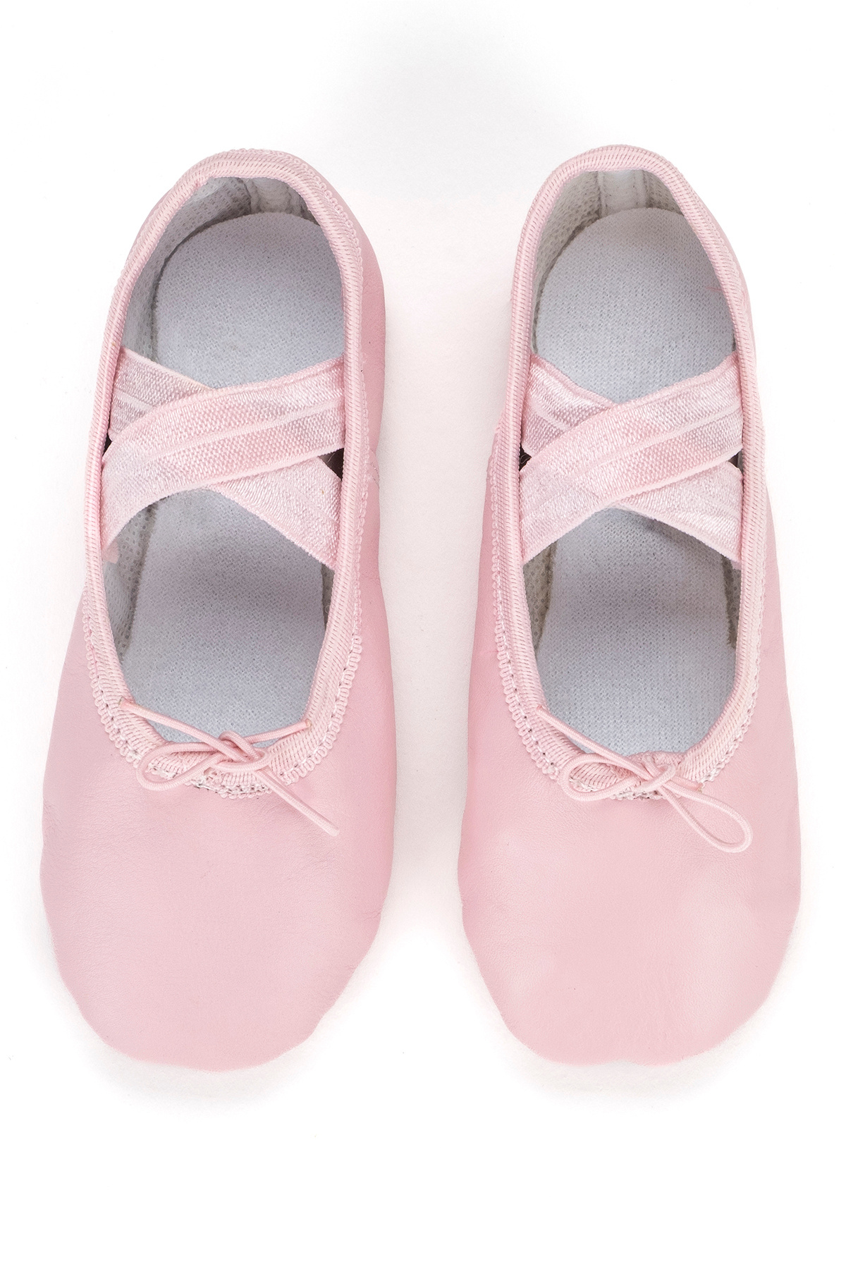 Force Supports Pembe Deri Bale Patiği - Çift Lastikli - Pisi Pisi