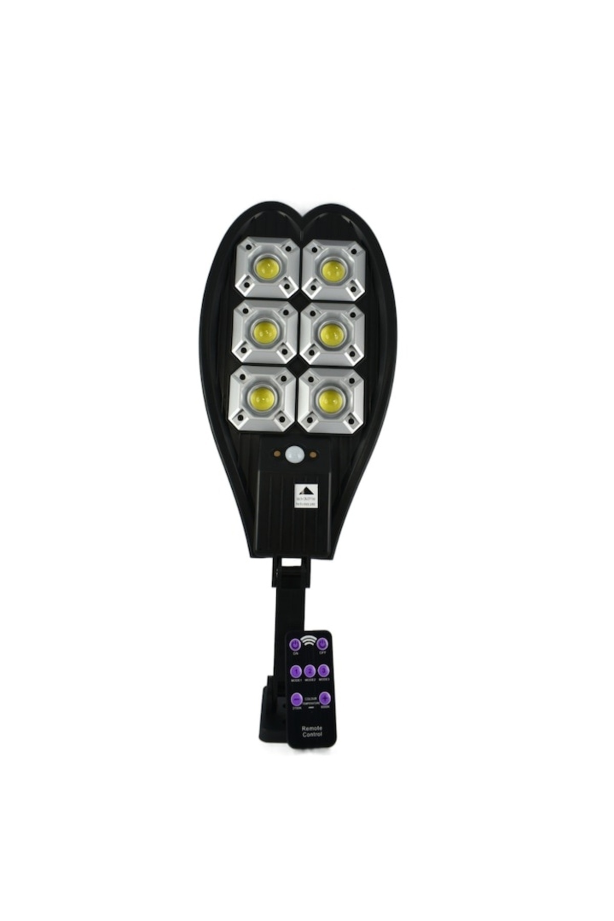 FOXMAG24-Solar street lamp, with remote control, 3 operating modes, waterproof, with motion sensor 1