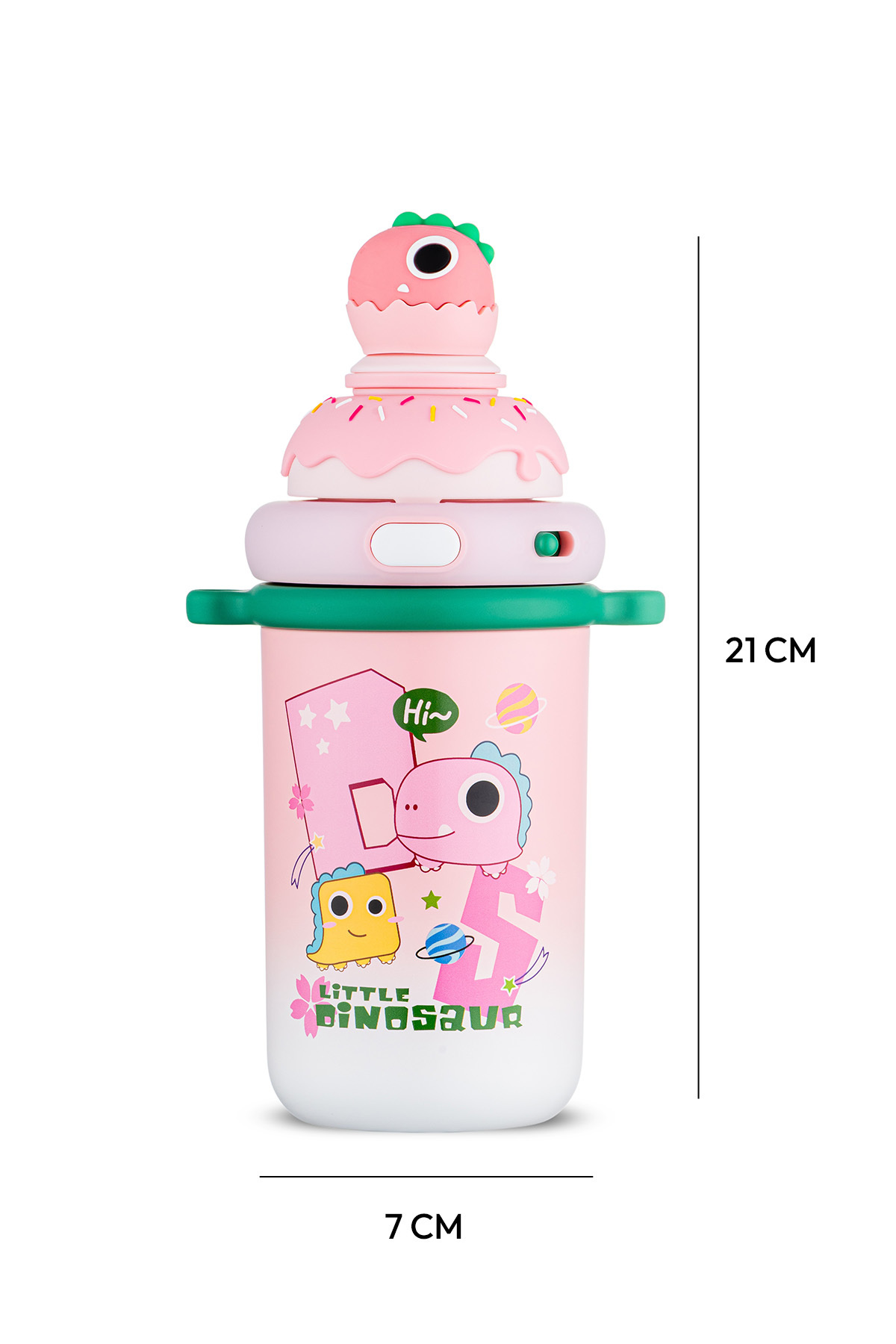 Emsan Baby Dinazor Termos Pembe 450 ml fotoğrafı 6 (önizleme)