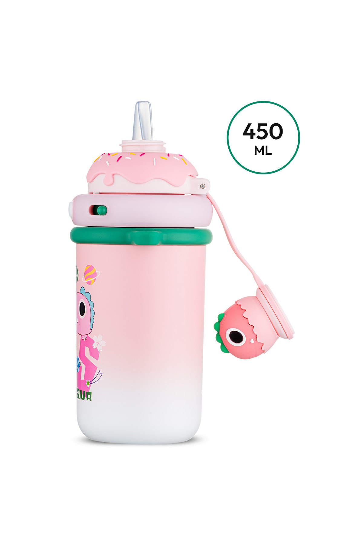 Emsan Baby Dinazor Termos Pembe 450 ml fotoğrafı 5 (önizleme)
