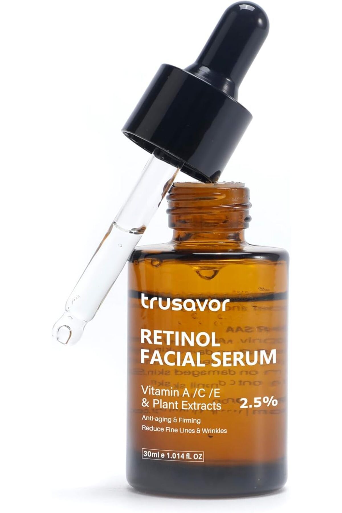 Trusavor-Retinol Face Serum by Trusavor, 2.5% with Vitamin A/C/E and Plant Extracts, 30ml 5