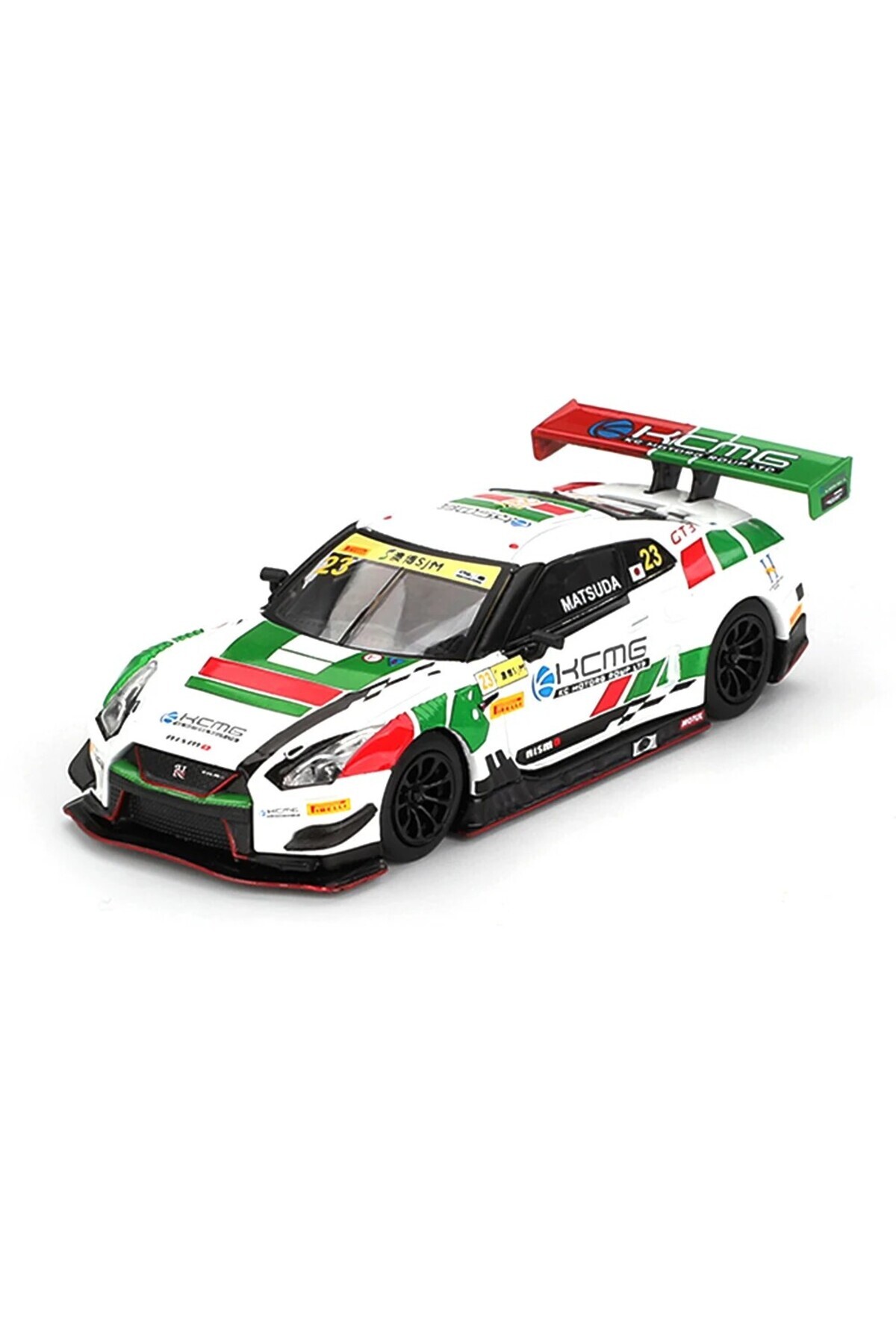 mini gt 1:64 Nissan GT-R NISMO GT3 #23 KCMG Macau 2018 (MGT00593-L