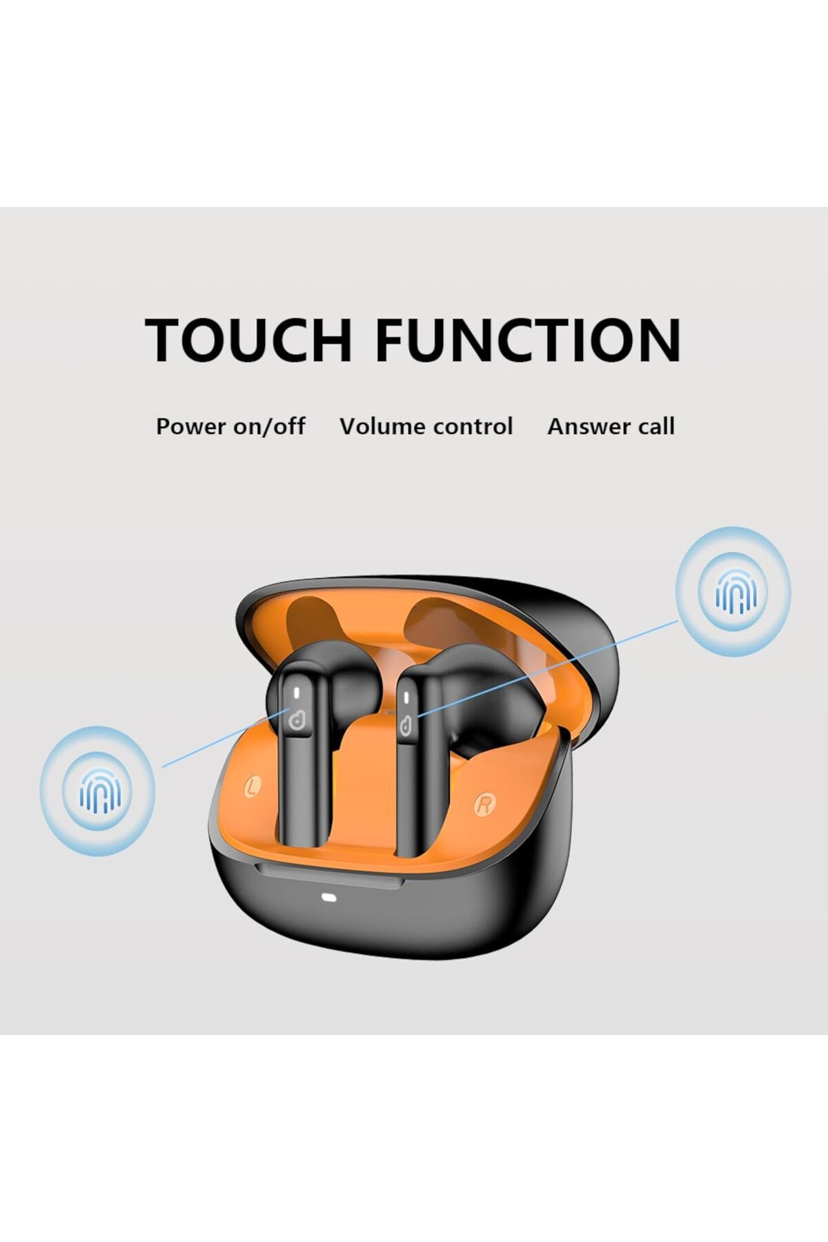 Generic-Daw Link Wireless Earbuds, Bluetooth V 5.4 with 4 ENC Noise Cancelling Mics, HiFi Stereo Bass & Crys 3