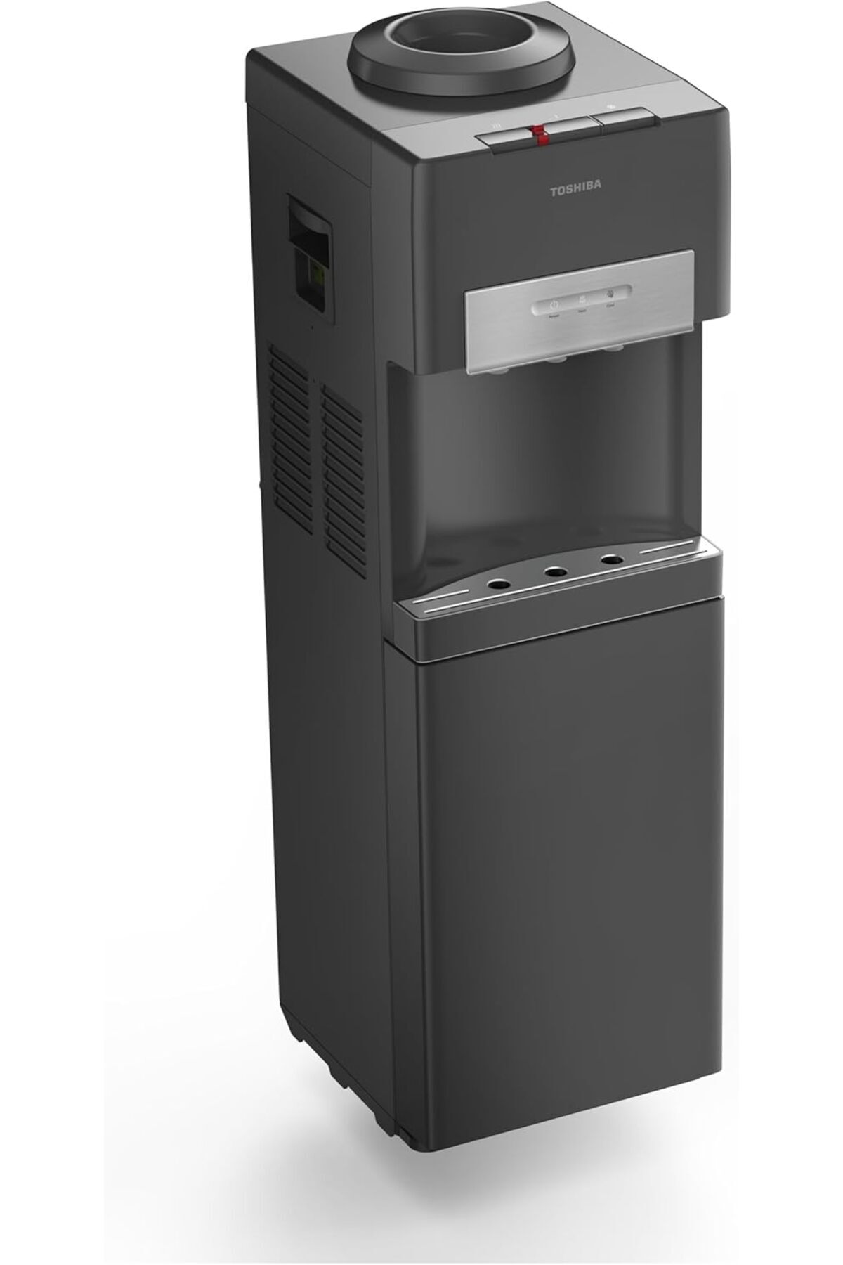 Toshiba-Top Load Water Dispenser, Hot Cold Ambient Temperature, Floor Standing, 3 Taps Push Buttons, 3
