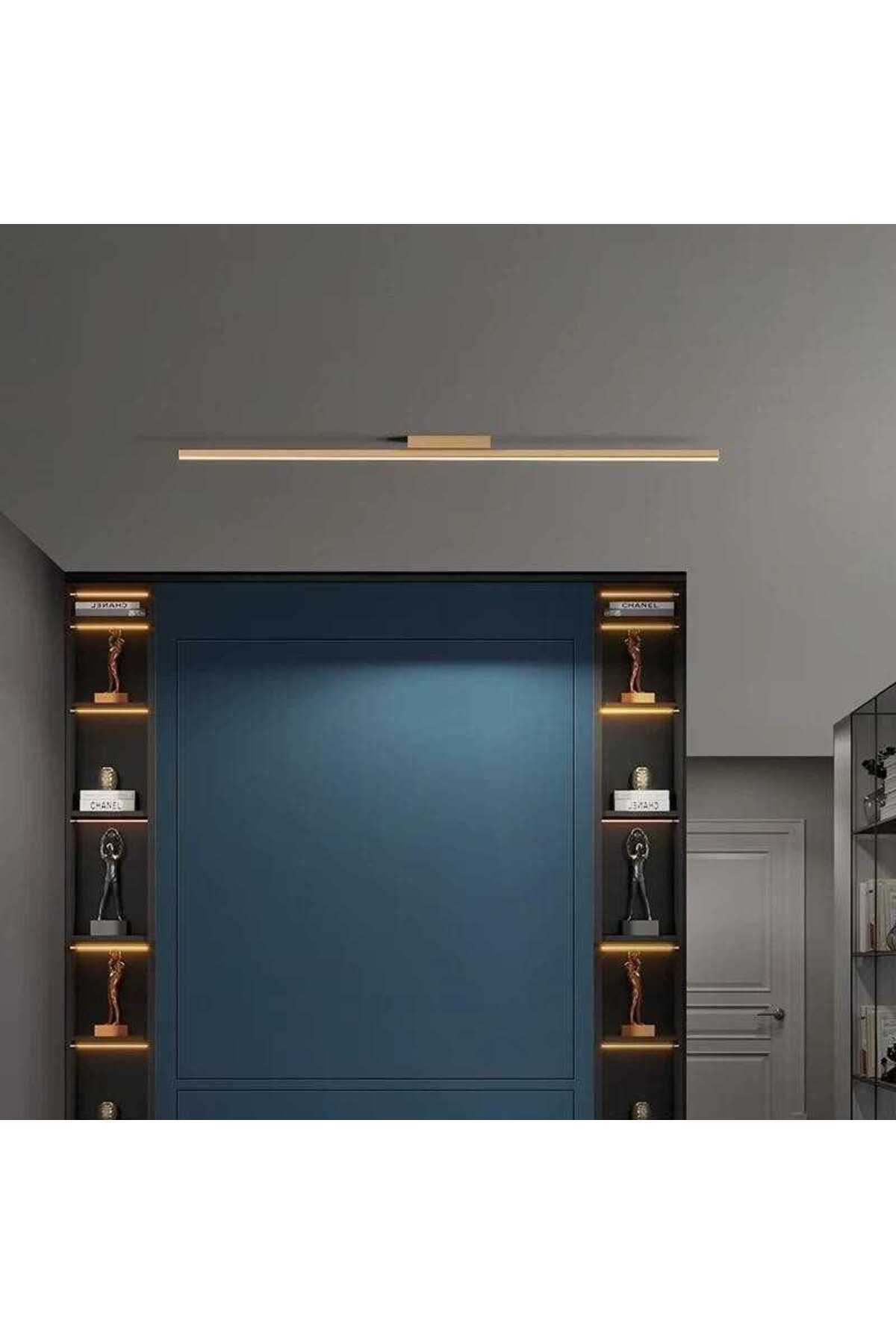 edc-Black LED Bar Chandelier 100CM With 3 Functions 40W 2