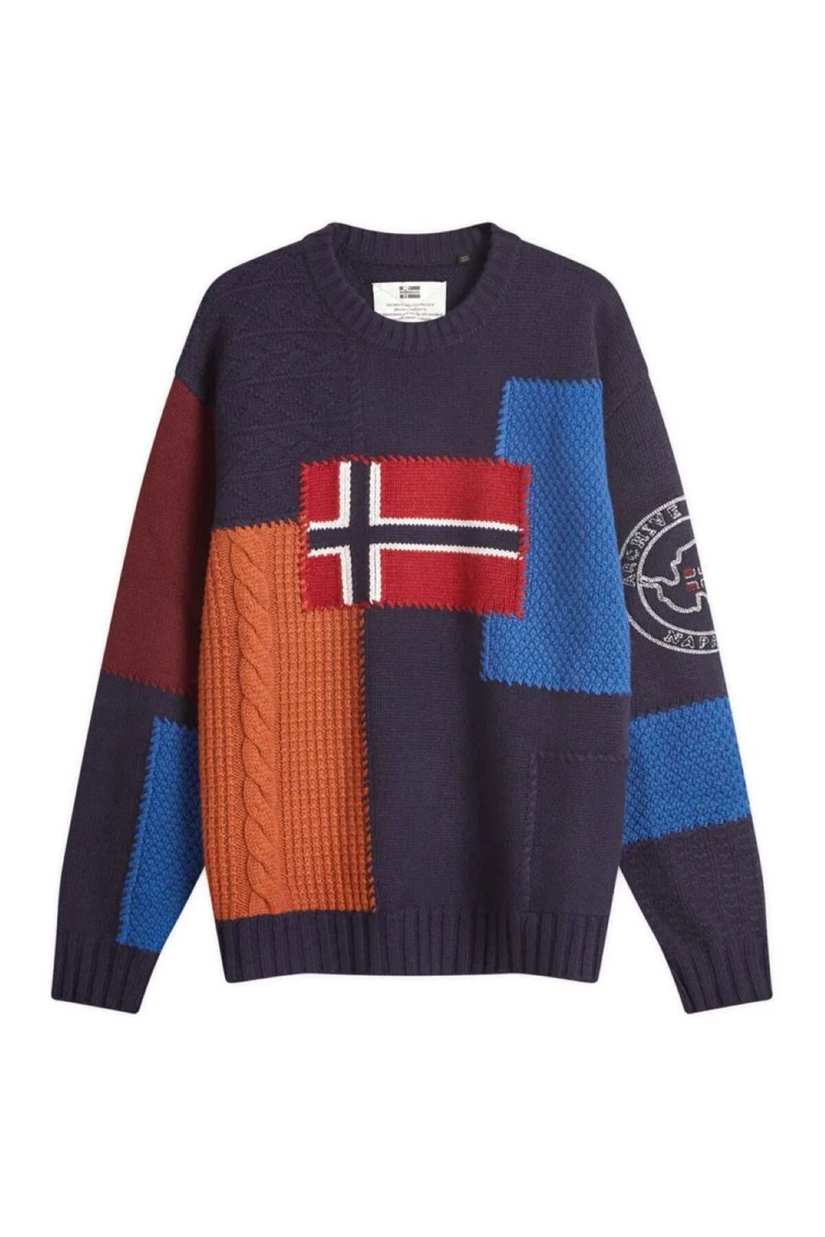 Napapijri-Patchwork Sweater 1