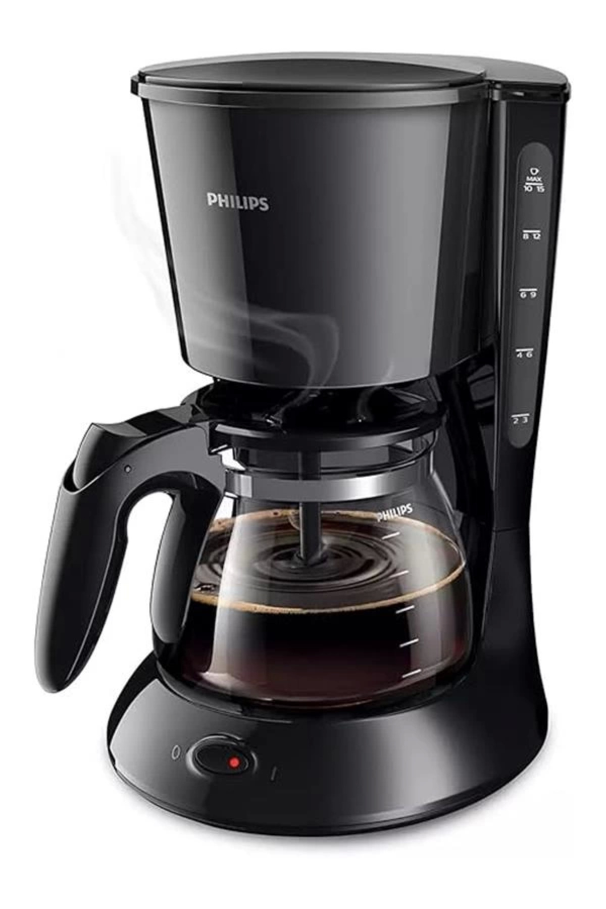 AyrStore Daily Collection Filtre Kahve Makinesi, 1,2 Litrelik Kapasite, Cam Demlikli, Otomatik