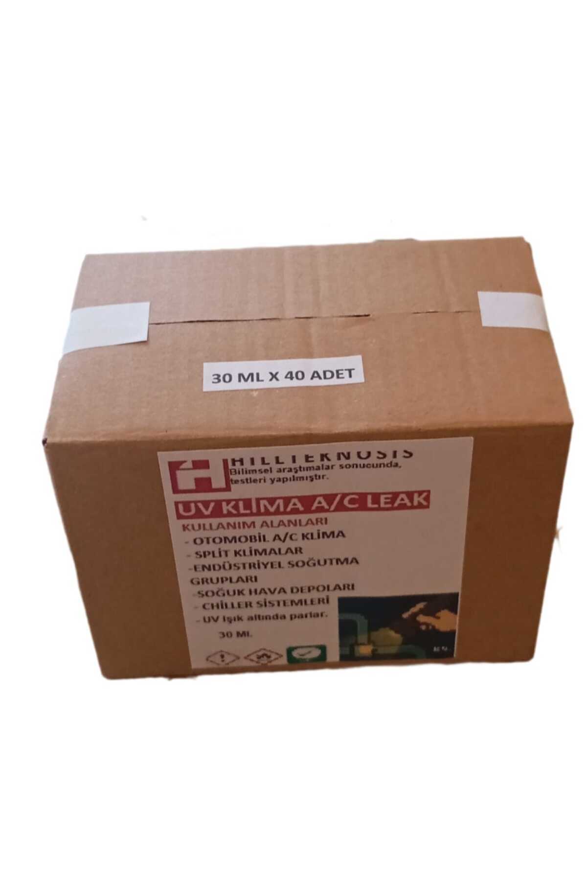 hillteknoss UV Klima Kaçak Tespit Sıvısı 30ML X 40 ADET